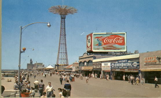 Image result for coney island 1950